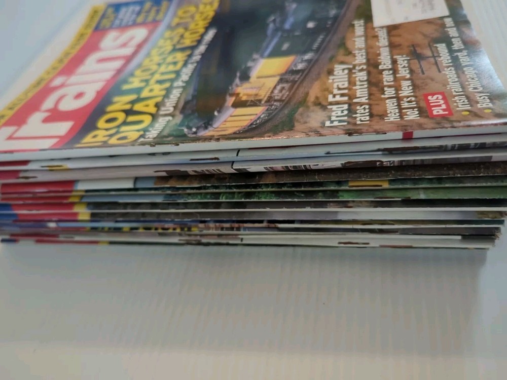 Trains Magazine Lot 2010-2011 - 14 Great Issues!