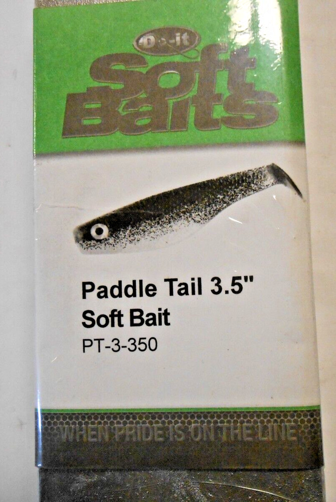 96016 Do-It 3.5" Paddle Tail Soft Bait Mold