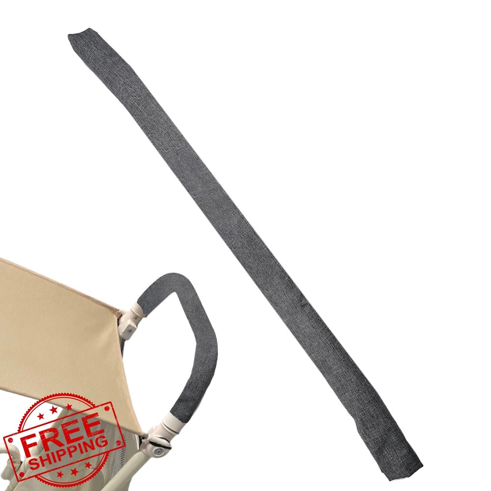Universal Stroller Handle Cover Sleeve Protector Grey