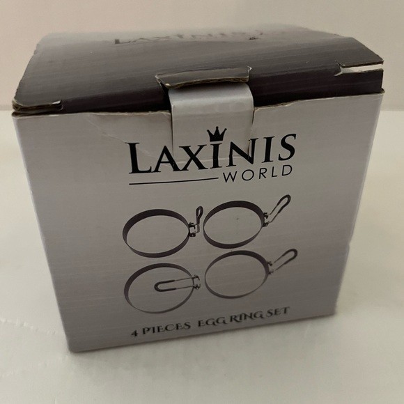 Laxinis World 4 Pieces Egg Ring Set