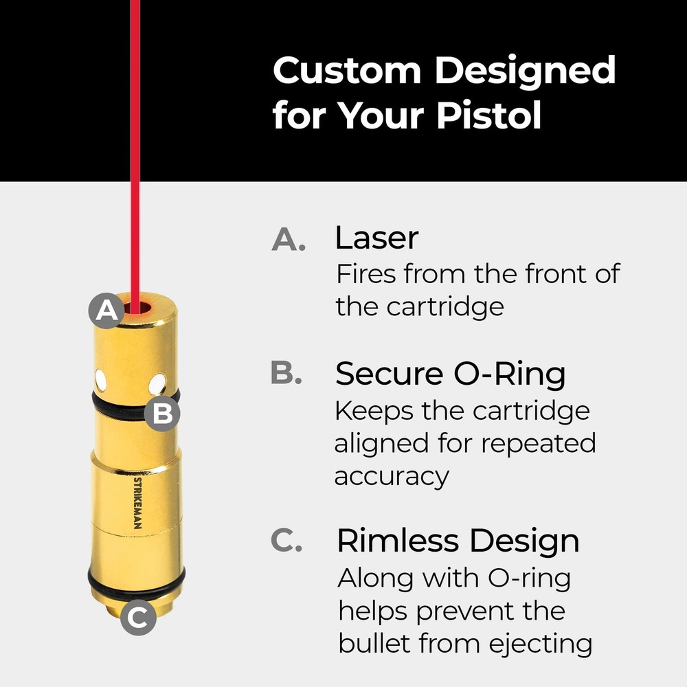 10mm Dry-Fire Laser Training System - Great for Target Shooting Practice with...