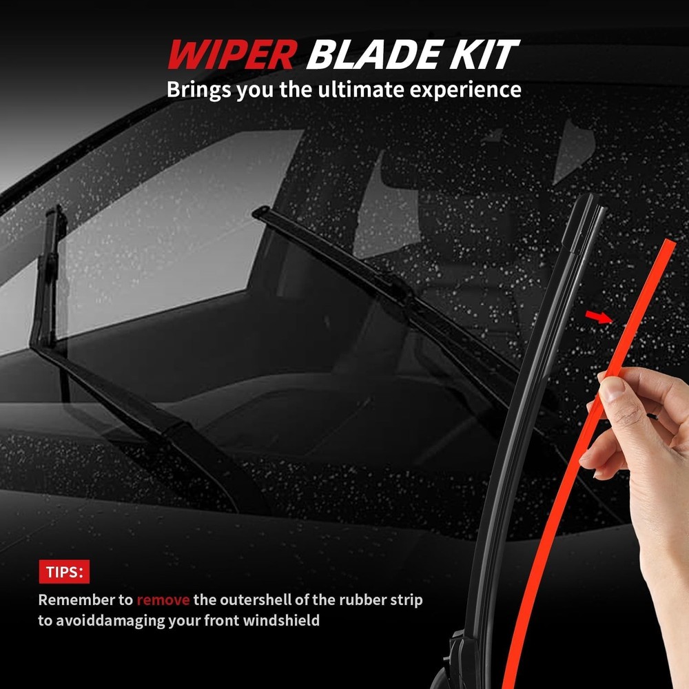 "22" Windshield Wipers for 20142018 GMC Sierra, Chevy Silverado 2 Pack"