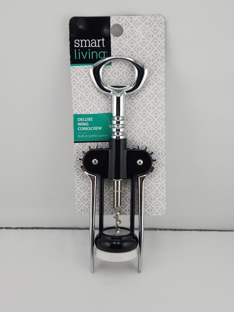 Smart Living Delux Wing Corkscrew Black