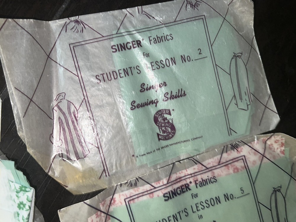 Singer Automatic Zigzagger Attachment 160985 fit 221 & Stitch Patterns Set #2