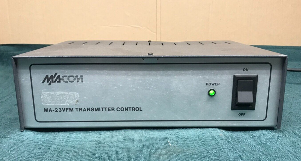 Vintage Macom MA-23 VFM TX Transmitter Control MA-COM MA 23