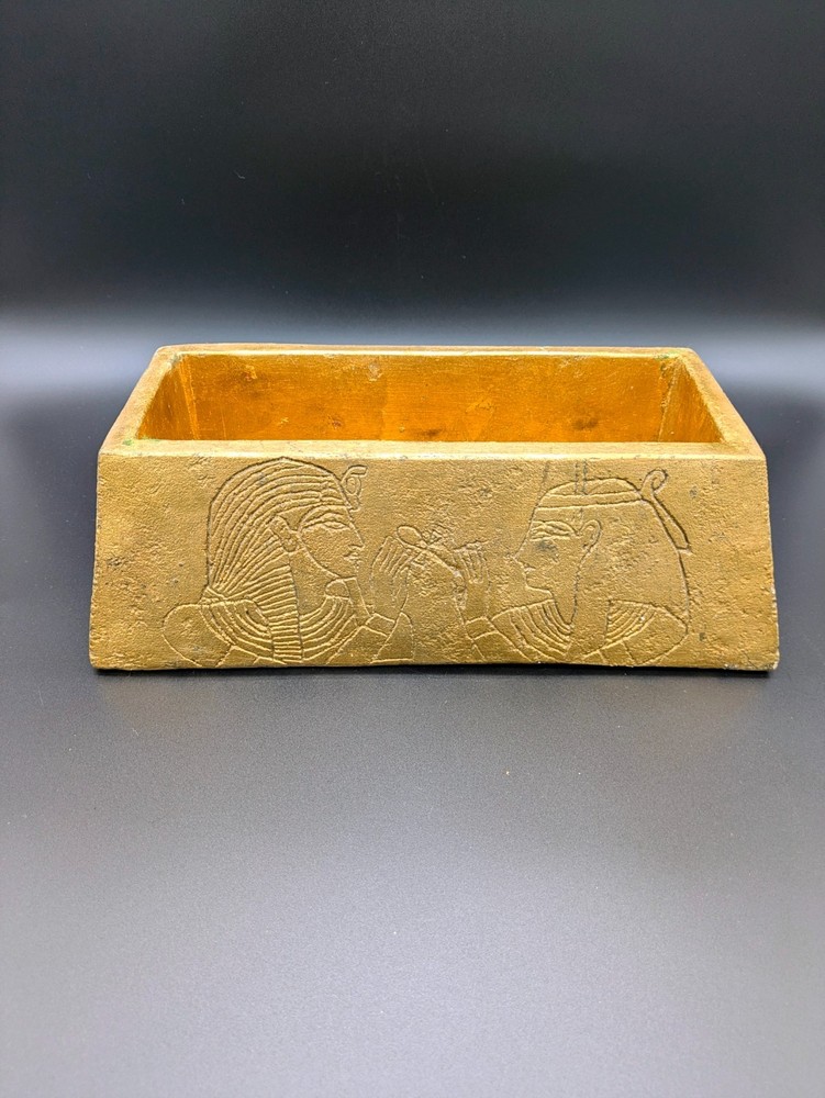 Egyptian Sphinx Treasure Box: Marked "TITO 77"