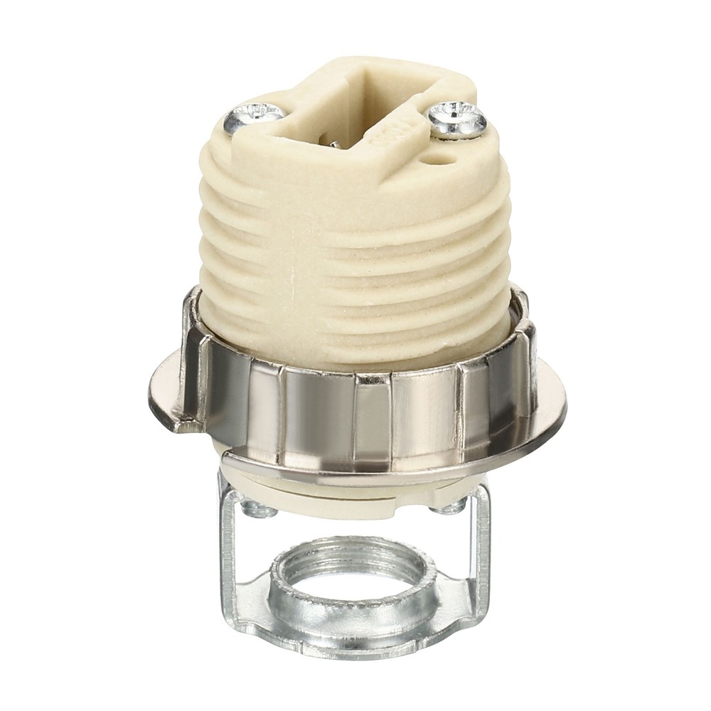 G9 Light Base Socket, 4 Pack Lamp Holder Base with Socket Ring Removal Tool