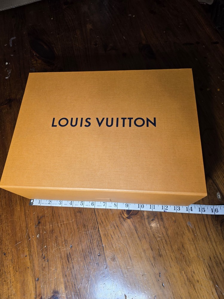 LOUIS VUITTON Large Empty Gift Shoe Box 14"x10"x5 - EMPTY BOX Authentic
