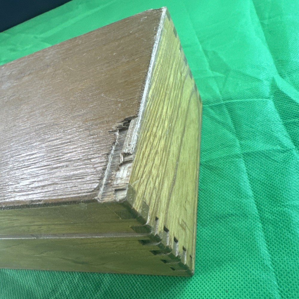 VINTAGE Toc Optics Student Microscope, In Wooden Box.