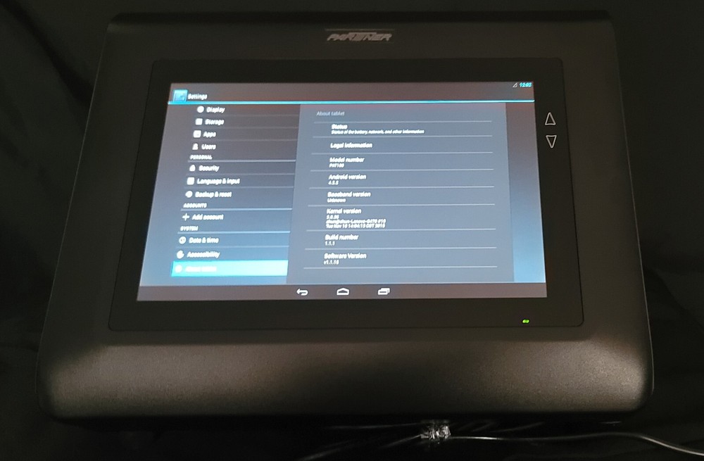 PARTNER TECH PAT-100 ALL-IN-ONE ANDROID POS TERMINAL *TESTED*