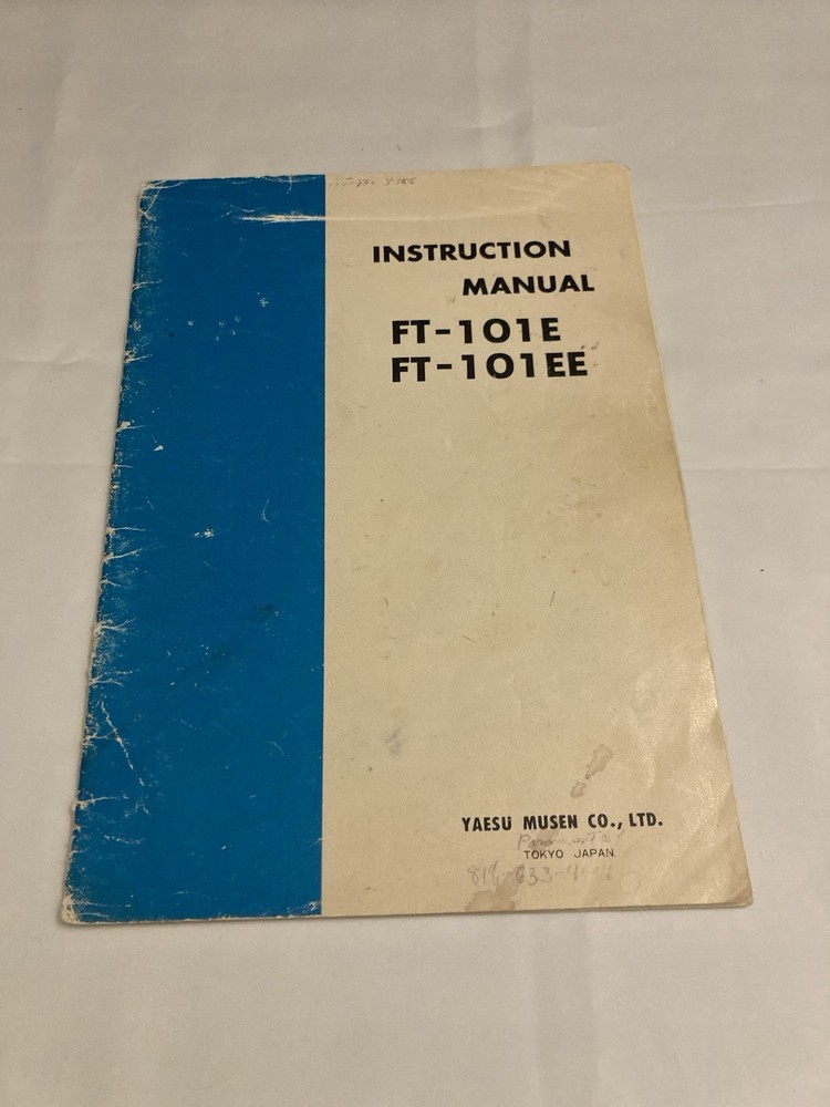 Yaesu Original Manuals