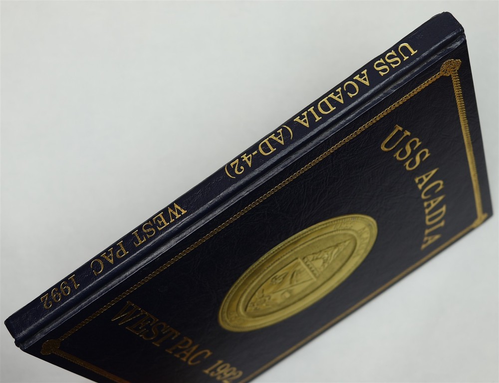 USS Acadia (AD-42) 1992 Westpac Deployment Cruise Book