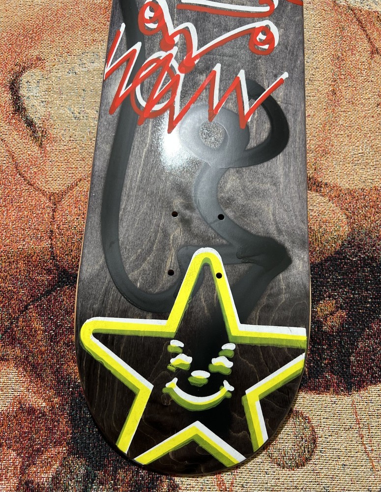 Asspizza Handprinted Skateboad Deck Brand New