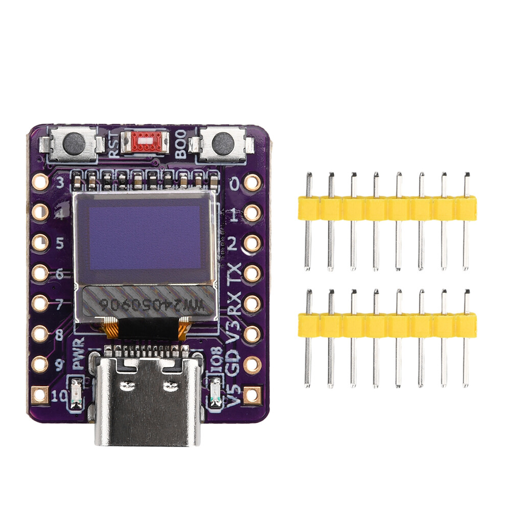 ESP32-C3 0.42-inch OLED WIFI Bluetooth Development Board Type-C 4M SPI Flash