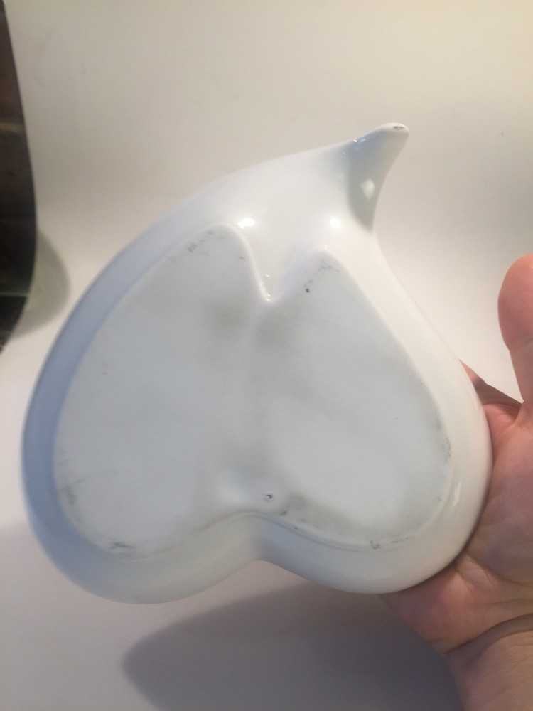 Cameo Brooch Divided Porcelain Dish