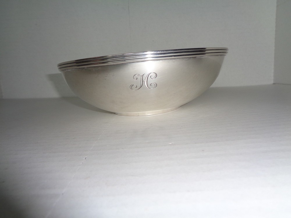 TIFFANY & CO STERLING SILVER SERVING BOWL 925-1000