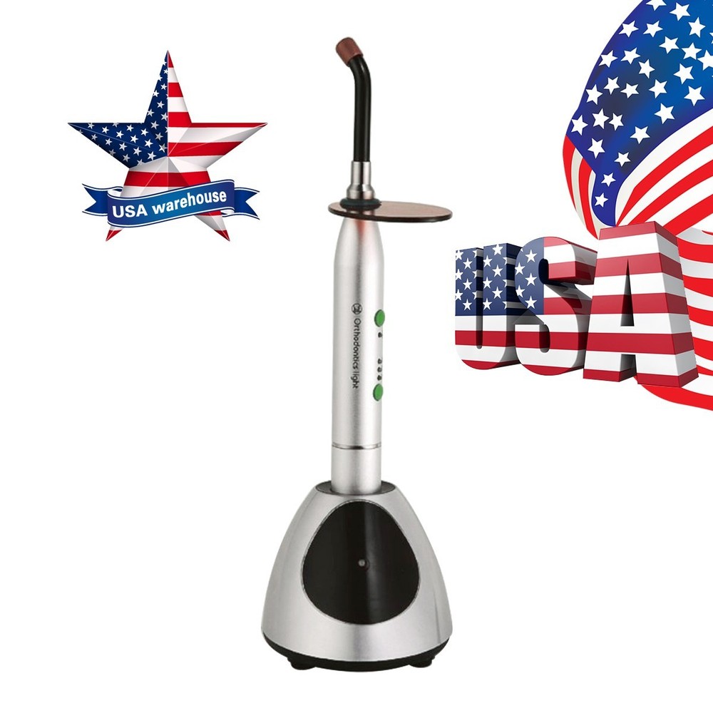 Intelligent Wireless Dental LED Curing Light Lamp 2000mw