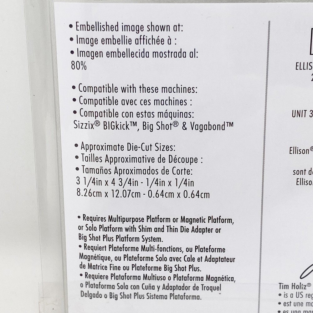 Sizzix Tim Holtz Thinlits Halloween Pumpkinhead Colorize Dies 665553 NEW