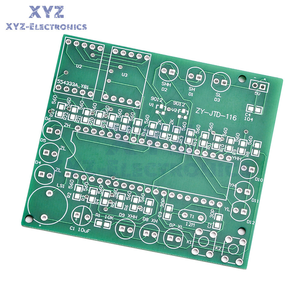51 Single-chip Microcomputer Traffic Light Signal Light DIY Assembly Kit Set