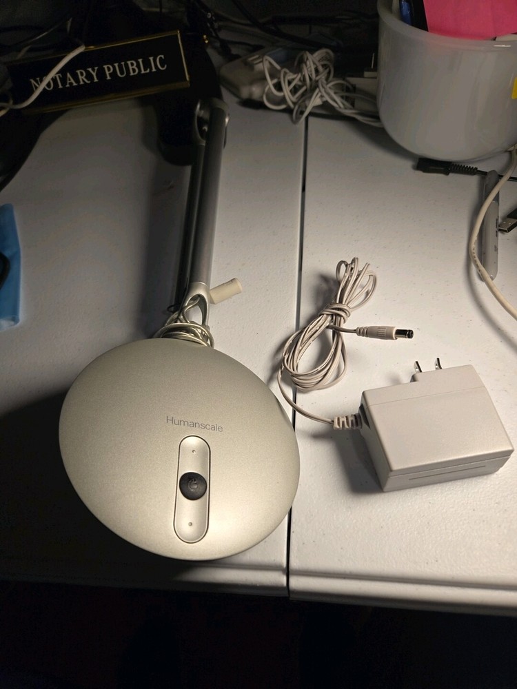 Humanscale Element DISC LED Task Light , NO BASE - Silver