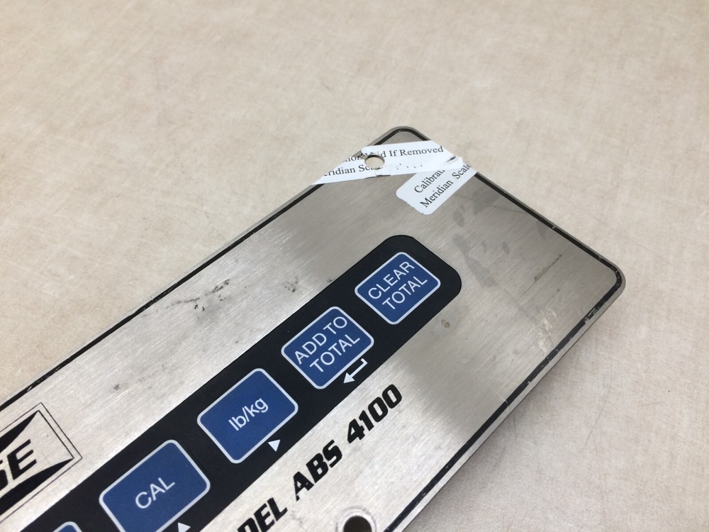 GSE ABS 4100 Scale Button Control Panel 204102-10000