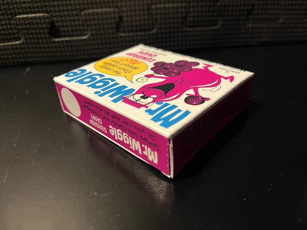 Mr Wiggle jello (Gumdrop Grape) - Empty custom design display box