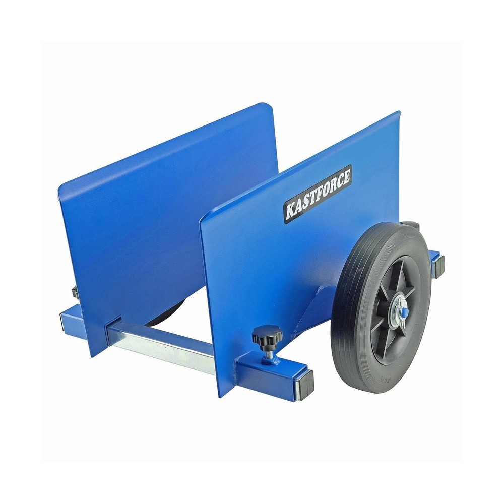 Panel Dolly, 600 Lbs Capacity, Drywall Mover with 8" Non-Flat Wheels, Adjusta...