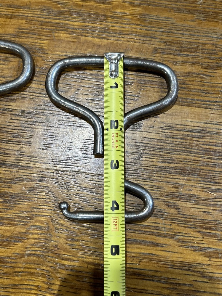 German WW2 Folding Boot Hooks Pull-Ons Pair