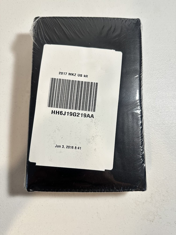 2017 MKZ US Owners Manual Sealed Lincoln 2016