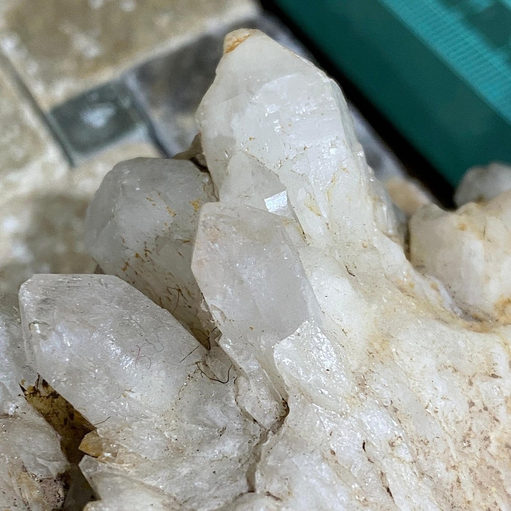 QUARTZ ASSEMBLAGE - VIRTUOUS LADY MINE, BUCKLAND MONOCHORUM, DEVON, ENGLANF 250g