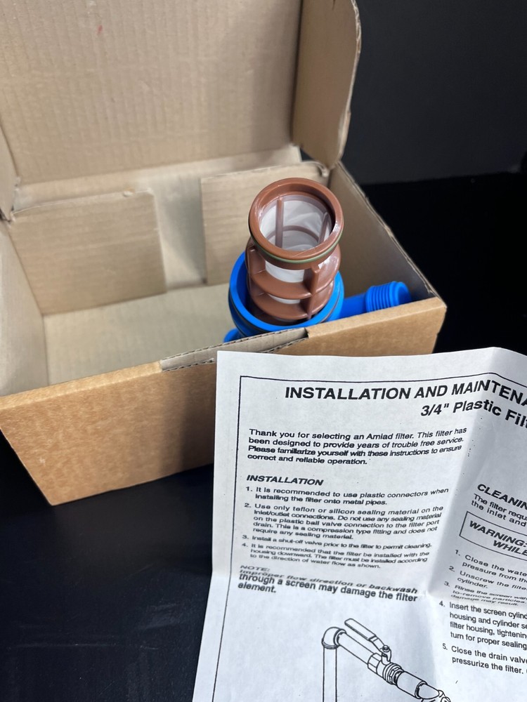 Ace Glass Water Filter Housing Polyester 115 PSI 12 GPM