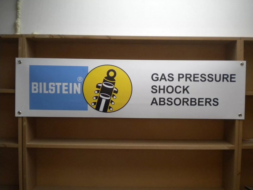 Bilstein Banner Garage Workshop shock absorbers Advertising Wall Display