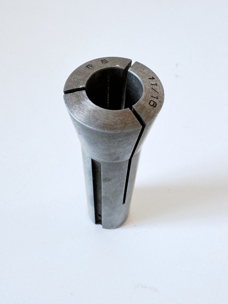 11/16" R8 Round Collet Internal Threads .6875"