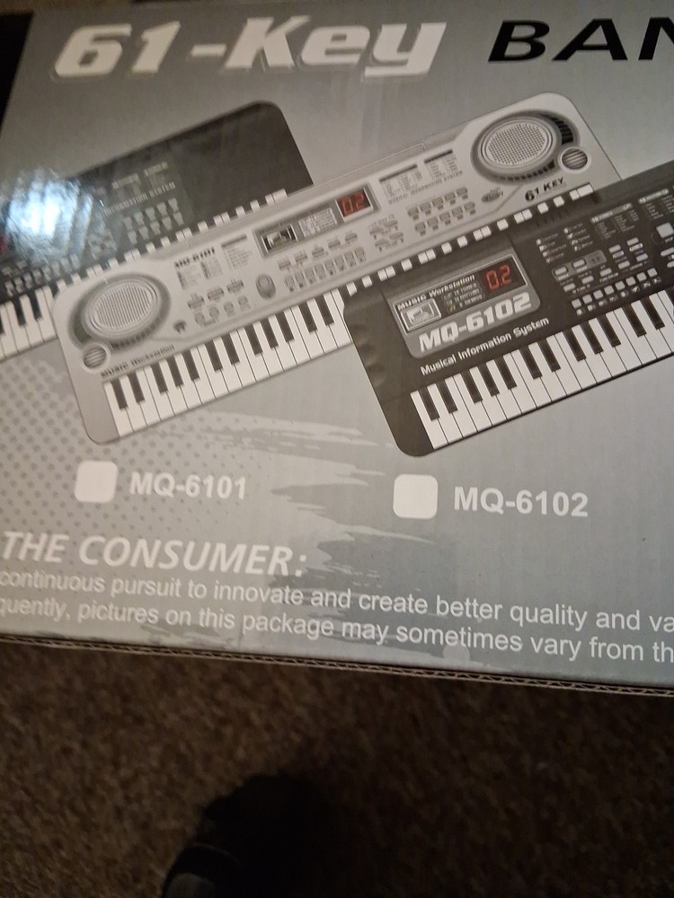 61 Key Electronic Keyboard