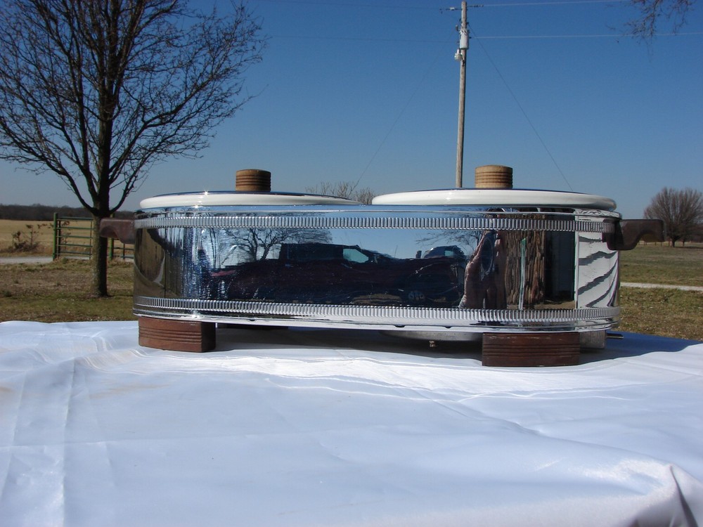 1934 Manning Bowman Buffet Server!! Complete!!