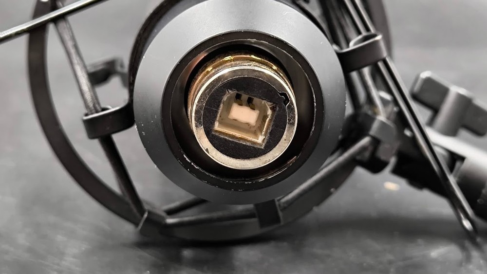 Sandberg Microphone Used Working Black