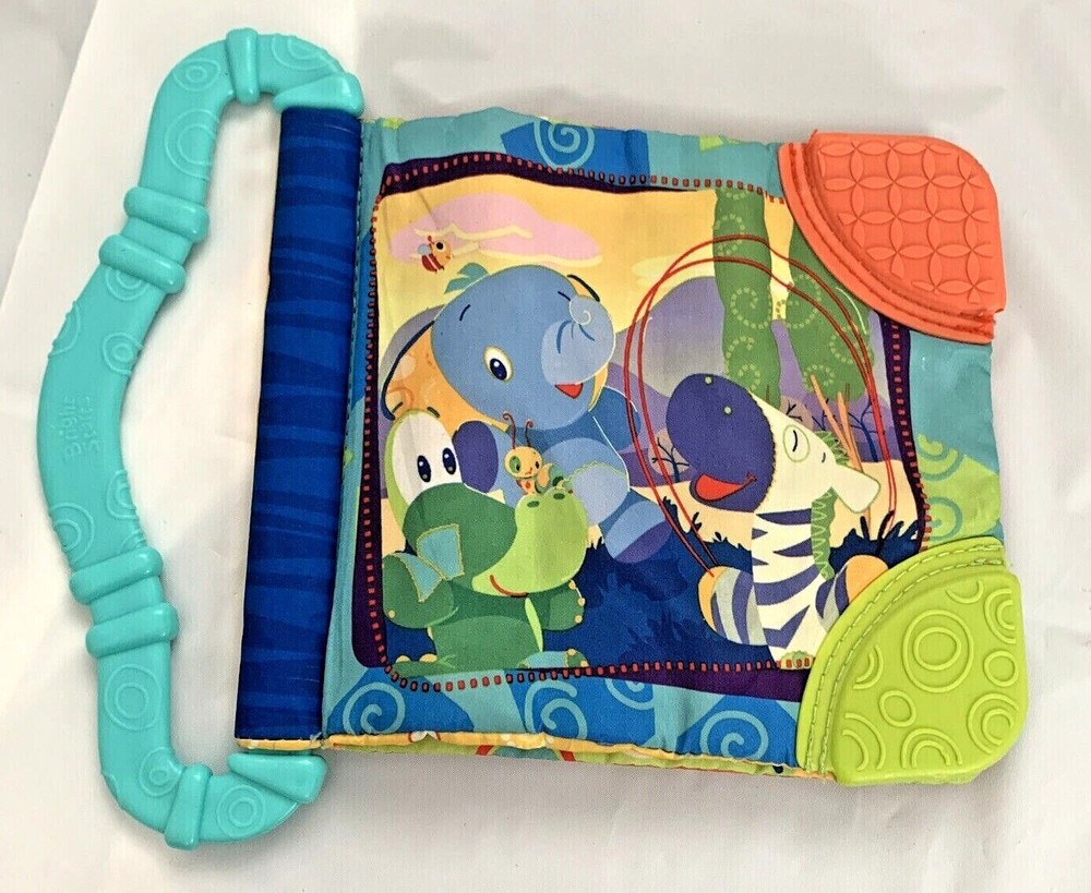 Bright Starts Teether & Read Play Book & Elephant Snuggle & Teether