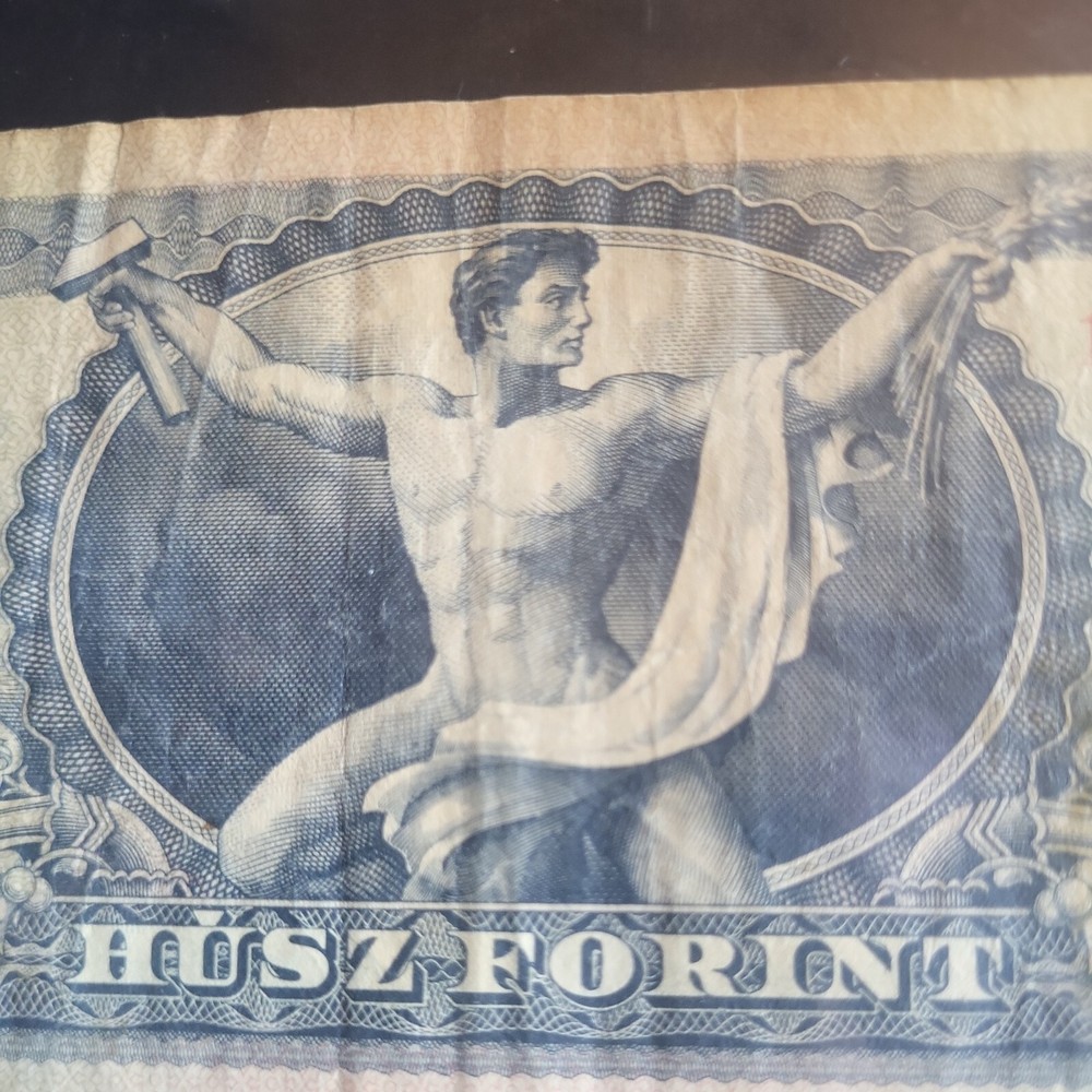 20 Husz Forint Old Bank Note