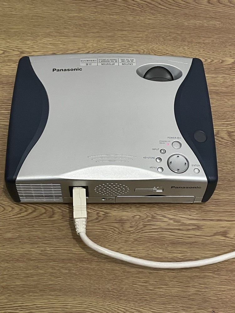 Panasonic LCD Projector Model PT-LC50E - with Power Cable & Remote - PAT Tested