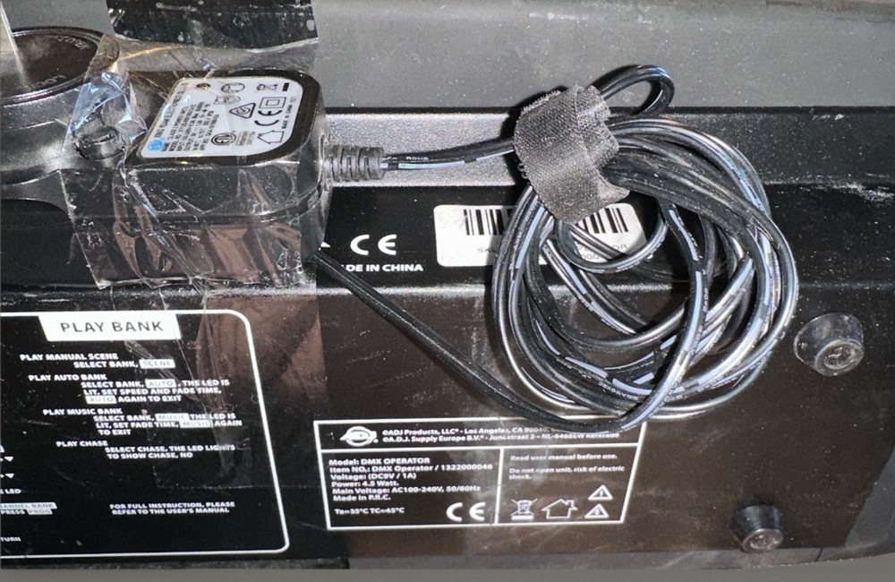 ADJ DMX OPERATOR 512 - 192 Channels Controller For Stage Lighting MOBILE DJ