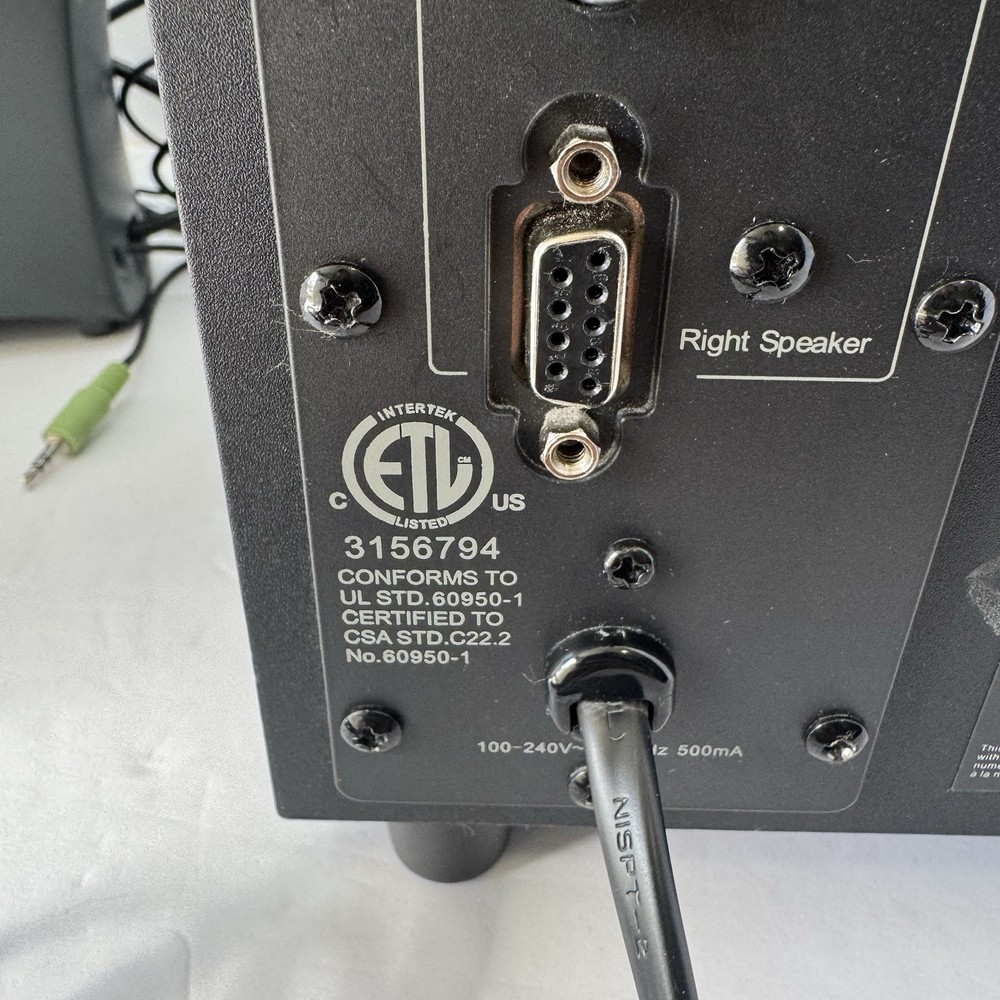 Logitech Z323 2.1 Speaker System with Subwoofer - Tested & Working