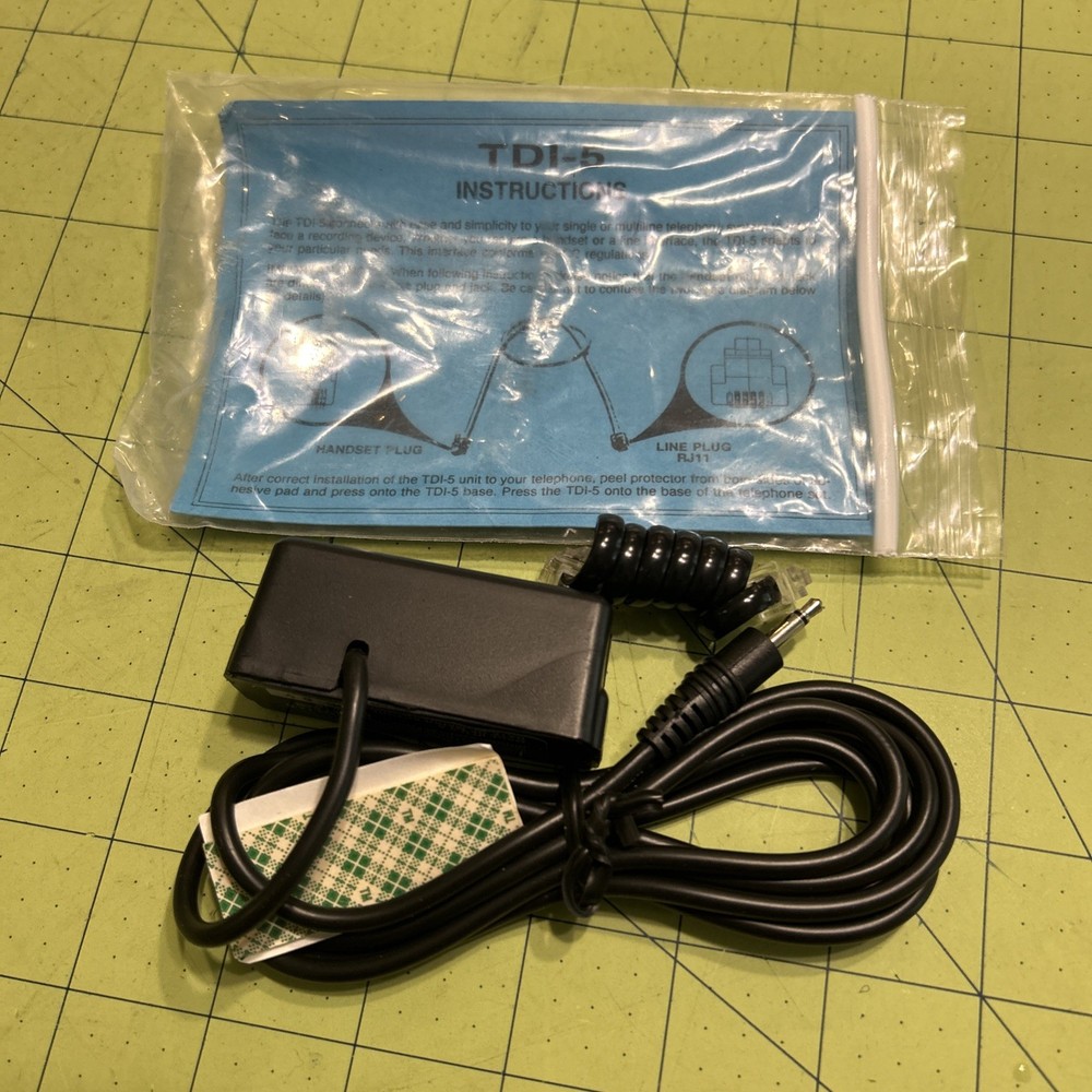 TDI-5 UNIVERSAL TELEPHONE RECORDING INTERFACE NEW