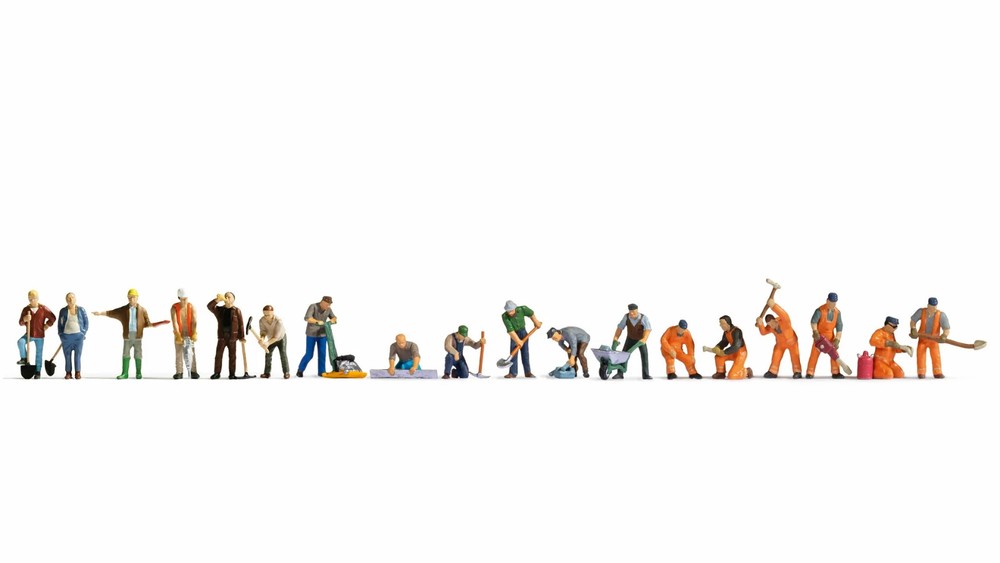 HO Scale People - 16111 - XL Set “At Work”