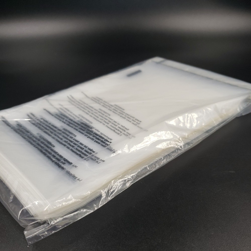 Clear Poly Bags Packaging Bag with Suffocation Warning 6x9 Self Seal 100 PACK