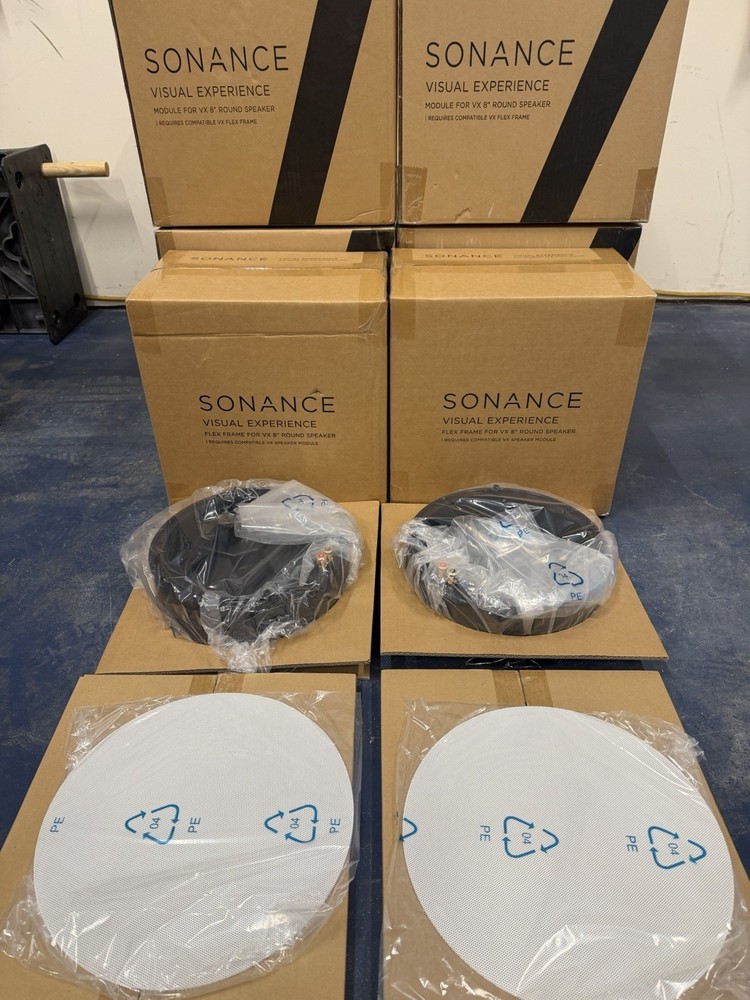 Sonance VX86R Visual Experience Series 8" 2-Way In-Ceiling Speakers (Pair) 96017