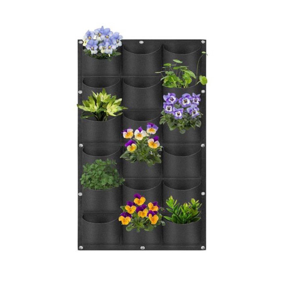 Efficient Vertical Greening with Felt Planting Bags Optimize Your Growing Space