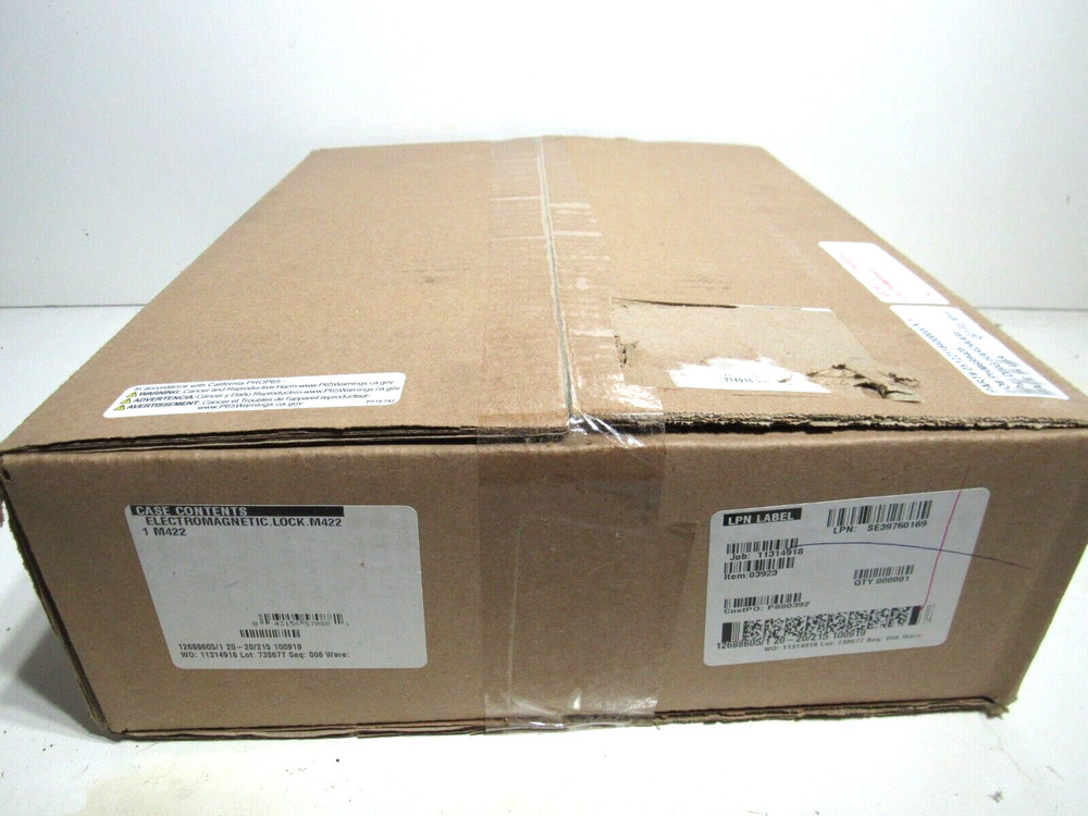 New SCHLAGE HIGH SECURITY ELECTROMAGNETIC DOUBLE DOOR LOCK M422 KIT
