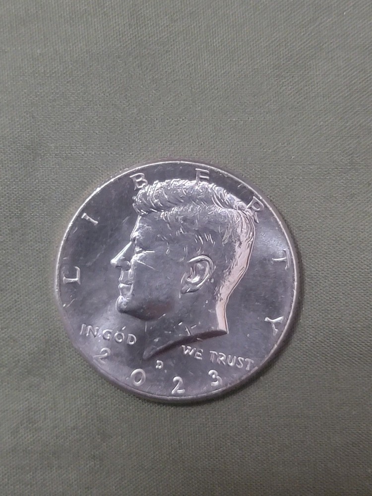 2023 D Kennedy Half Dollar Coin - circulated