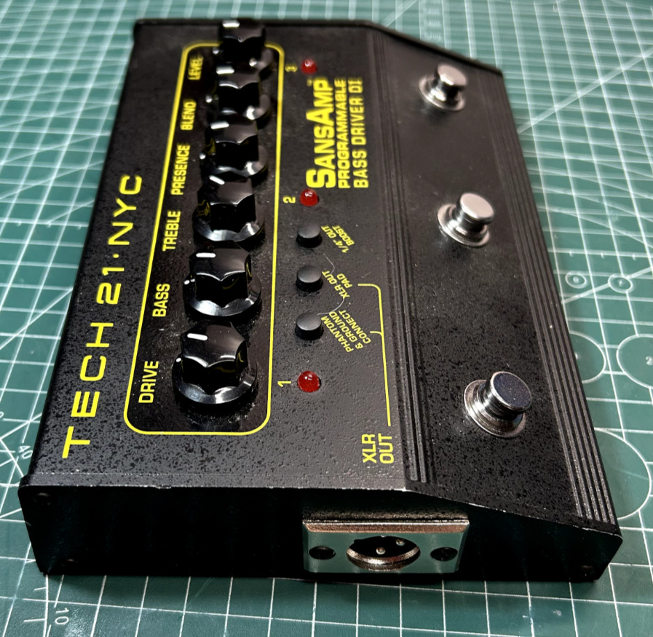 TECH21 SansAmp Programmable Bass Driver DI