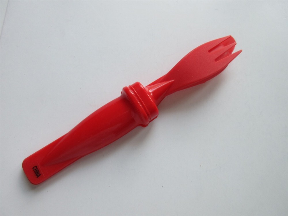 THE MAX CHALLENGE plastic spoon fork knife kit lightweight camping